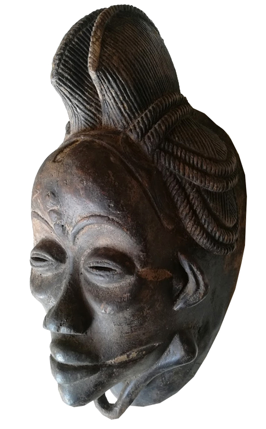 Gabon. Masque noir Punu (389afr)