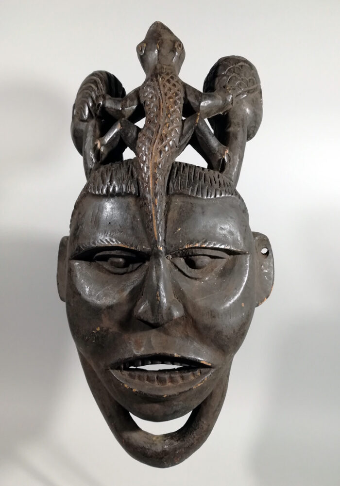 Masque Bamiléké à animaux – Cameroun