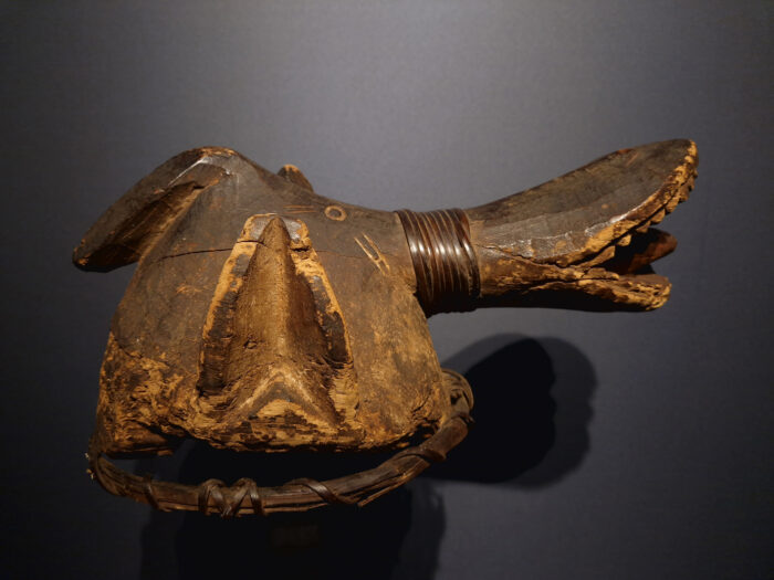 Masque-heaume zoomorphe Mambila – Nigeria, Cameroun