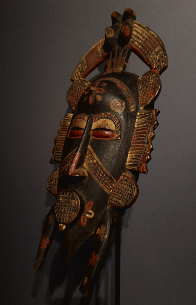 Côte d'Ivoire. Masque Baoulé (452afr)