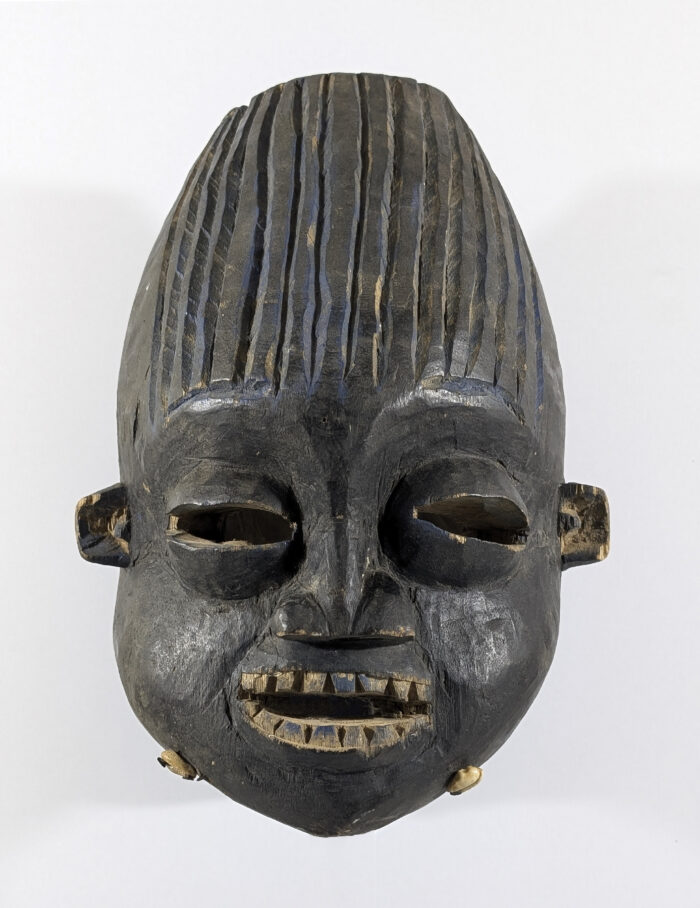 Masque janus Bamiléké en bois – Cameroun