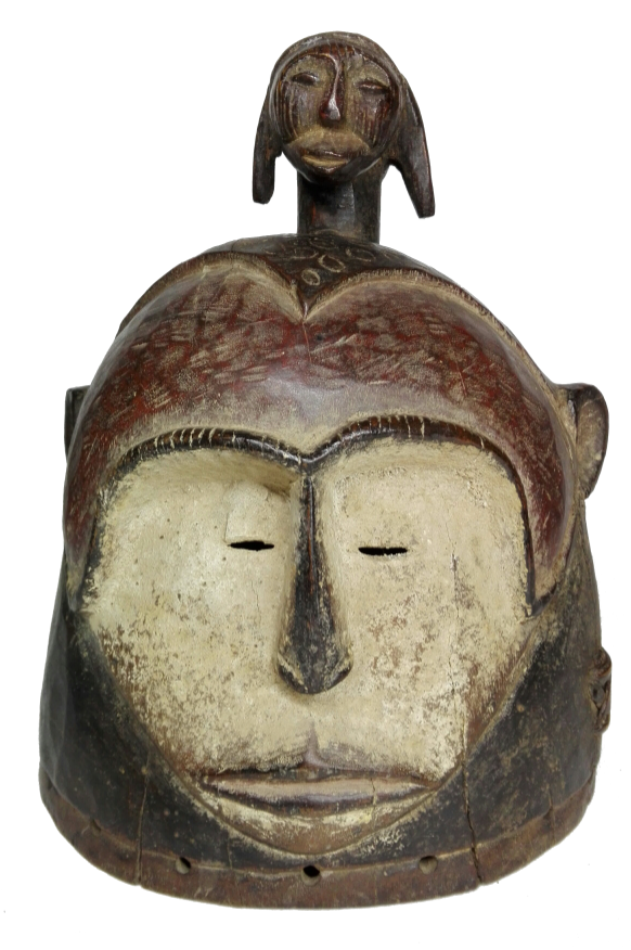 Congo. Masque heaume Songye (76afr)